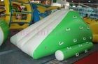 아이 튼튼한 PVC 팽창식 물 장난감, 백색/녹색 소형 파열 물 빙산