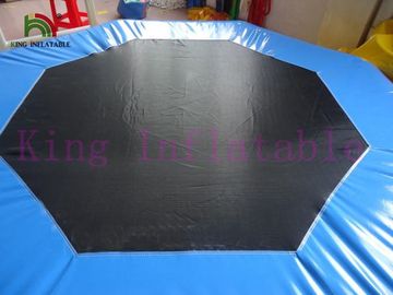 물 공원을 위한 노란/파랑 3m 직경 팽창식 물 공원 Trampoline PVC 장난감