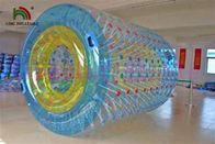 Outdoor Rolling Commercial Inflatable Water Toy , Rolling Balls 2.8m Long * 2.4m Dia
