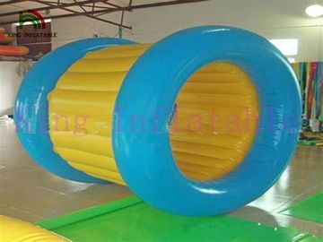 물 공원을 위한 파란/황색 팽창식 물 걷는 공 PVC 물 회전 장난감