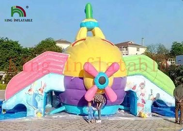 아이를 위한 물 미끄럼 다채로운 디지털 방식으로 해저 팽창식 인쇄