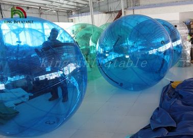 파랑은 1.0 mm PVC 또는 TPU 물 세륨을 가진 걷는 공 /Water 공 공기 펌프를 찬성했습니다