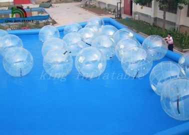 가족 재미를 위한 물 공 각자 대에 투명한 명확한 PVC/TPU 팽창식 도보