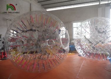 3m 밀봉되는 열기에 의하여 플라토 PVC/TPU 물자를 가진 거대한 빨간 단계 춤 공