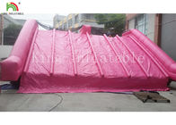 정원 0.55 Mm PVC PVC 방수포 주문을 받아서 만들어지는 아이 분홍색 색깔을 위한 팽창식 물 미끄럼