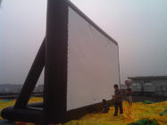 옥외 팽창식 영화 스크린 0.55mm PVC 방수포 영화 스크린
