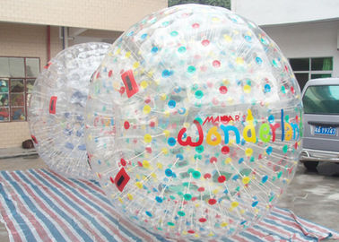 아이를 위한 다채로운 PVC 팽창식 Zorb 공/팽창식 롤 볼은 재미를 봅니다