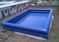 오락을 위한 지상의 위 12 x 8개 x 1.3 m 두 배 벽 관 PVC 방수포 팽창식 수영풀
