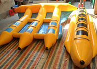 수중 스포츠 6명의 사람을 위한 팽창식 제물 낚시 배 바나나 모양 PVC 방수포