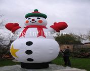 야외 크리스마스 장식을 위한 5mH 팽창식 크리스마스 눈사람 만화