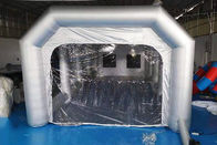 맞춘 투명한 PVC 야외 공기주입식 자동차 캡슐 / 자동차 커버 버블 텐트 주차장
