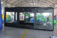 팔려고 내놓 맞춘 밀폐된 6m / 4m 명백한 부풀게할 수 있는 PVC 자동차 캡슐 텐트