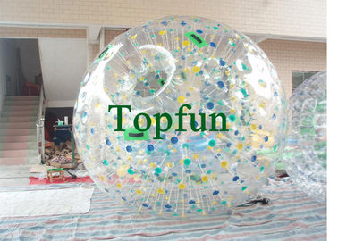 Zorb 팽창식 경사로/팽창식 Grassplot 공 스포츠를 위한 녹색 놀을 가진 Zorb 공