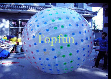 주문 여가 거대한 팽창식 Zorb 공 1.0mm/0.8mm PVC/TPU