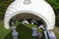 파티를 위한 주문 제작된 하얀 부풀게할 수 있는 버블 돔 행사 텐트