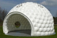 파티를 위한 주문 제작된 하얀 부풀게할 수 있는 버블 돔 행사 텐트
