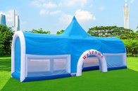 상업적인 광고 방송을 위한 큰 부풀게할 수 있는 PVC 행사 텐트를 청색화하세요