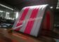 Custom White Inflatable Event Tent Size 10*5*5m For Shelter Or Advertising