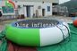 5m D Green / White Inflatable Trampoline PVC Inflatable Water Toy For Adults