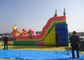 0.45 - 0.55mm PVC Inflatable Amusement Park Slide Unti - Ruptured