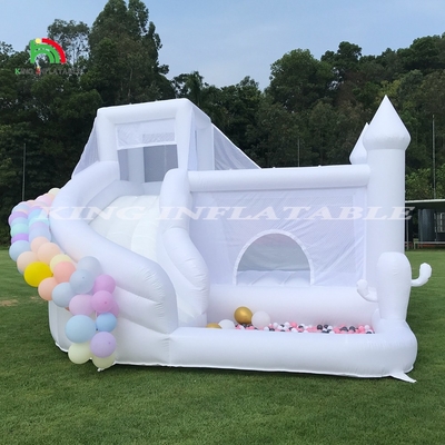 바운저 슬라이드 콤보 펌파이블 바운시 하우스 성 슬라이드와 수영장 점프 성 어린이 성인